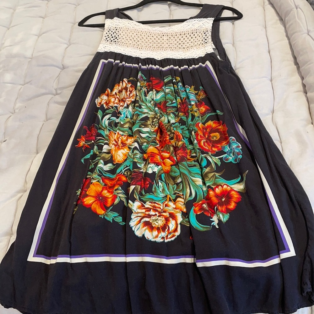 Free people mini flow dress